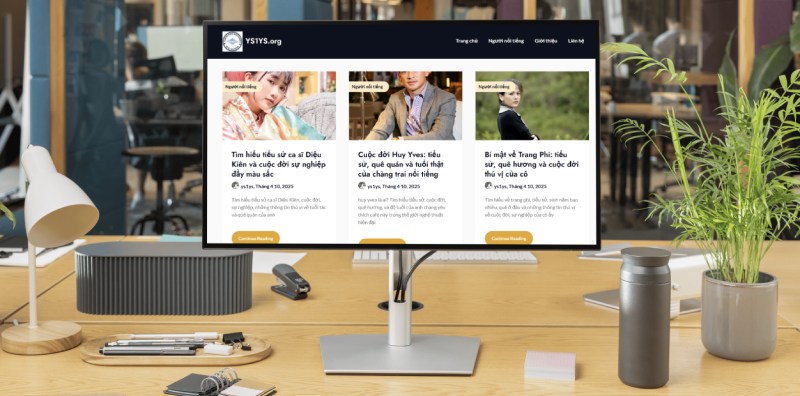 YS1YS tái cấu trúc website xây dựng nền tảng dữ liệu mới hiện đại